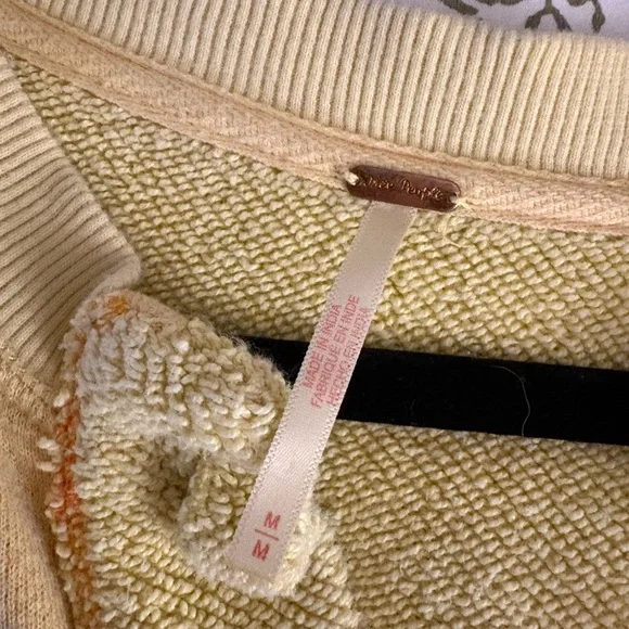 Free People Yellow Button-Up Cardigan - Picture 2 of 3